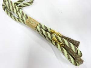 未使用品　正絹　手組帯締め